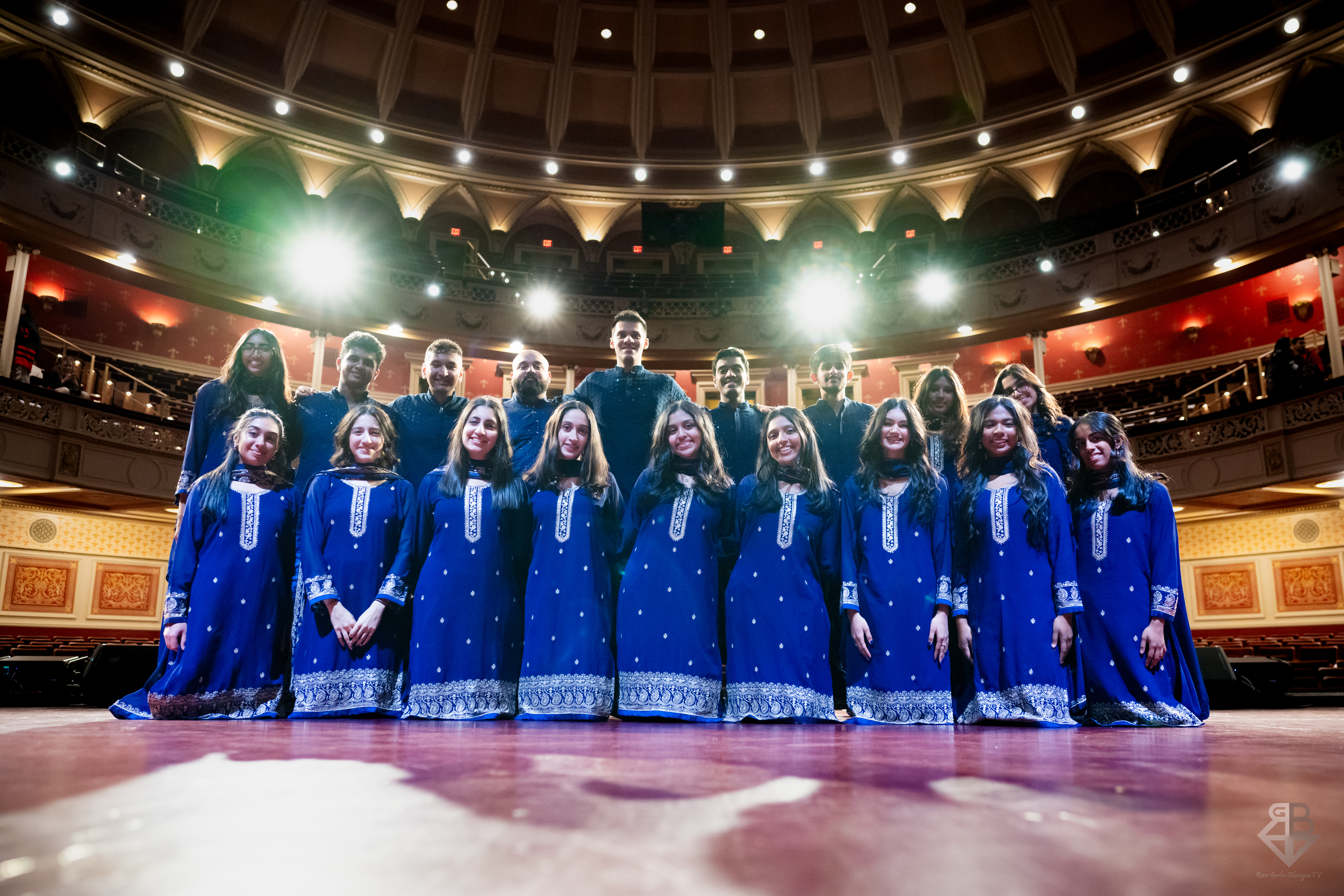 Cultural performance on stage